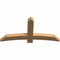 Ekena Millwork Bellingham Timber Gable Bracket, Western Red Cedar, 60"W x 30"H x 3 1/2"D x 5 1/2"F, 12/12 Pitch GBW060X30X0406BEL00SWR - alternate 5